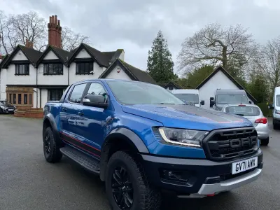 Second-hand Ford Ranger Raptor 210 CP (154 kW) 2022 Albastru Pickup