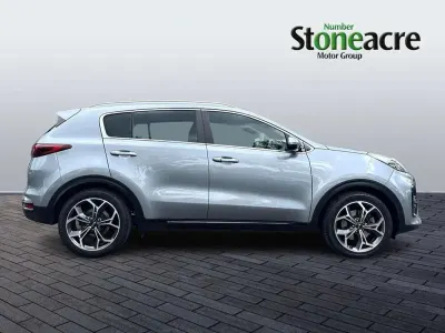 Used Kia Sportage GT-Line 136 HP (100 kW) 2021 Silver SUV