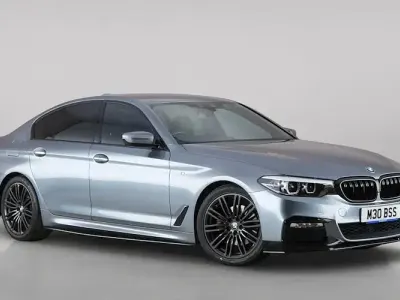 Used BMW 520 M Sport 190 HP (139 kW) 2018 Blue Sedan