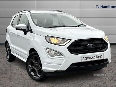 White Used 2021 Ford Ecosport ST-Line SUV | £10,950 (Fair price)