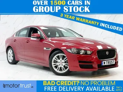Used Jaguar XE Prestige 240 HP (176 kW) 2017 Red Sedan