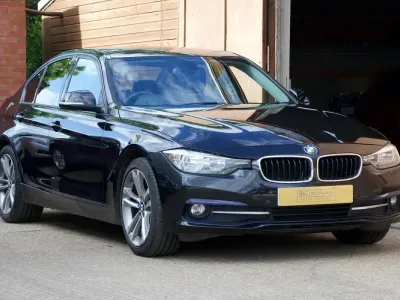 Used BMW 320 Sport Line 2016 Black Sedan