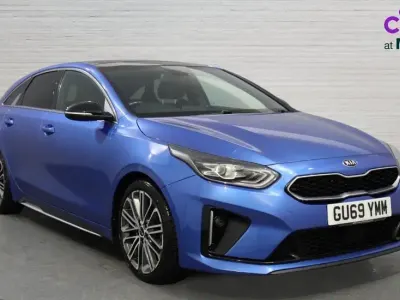 Used Kia ProCeed GT-Line S 138 HP (101 kW) 2019 Blue Estate