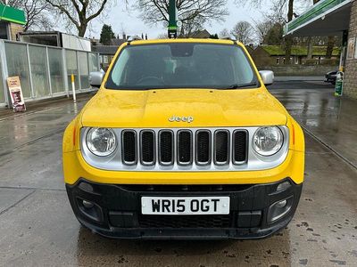 Used Jeep Renegade Limited 120 HP (88 kW) 2015 Yellow SUV