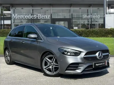 Käytetty Mercedes B200 Executive 161 HP (118 kW) 2020 Harmaa Tila-auto