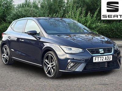 Used Seat Ibiza FR 95 HP (69 kW) 2023 Asphalt blue Hatchback