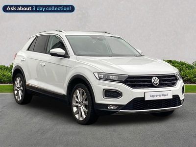 White Used 2018 VW T-Roc SEL SUV | £15,613 (Fair price)