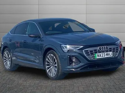 Used Audi Q8 e-tron S-Line 300 kW (408 HP) 2023 Blue SUV