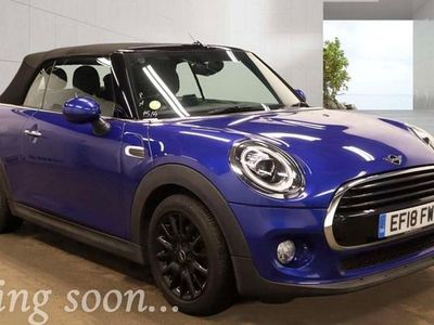 Begagnad Mini Cooper Cabriolet 2018 Blå Cab