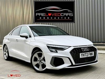 used Audi A3 Saloon (2022/72)35 TFSI S line 4dr S Tronic 4d