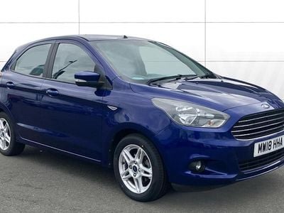 Second-hand Ford Ka Plus Zetec 86 CP (63 kW) 2017 Albastru Hatchback