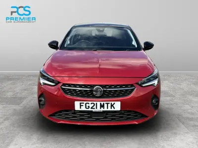 Used Vauxhall Corsa Elite 100 HP (73 kW) 2021 Red Hatchback