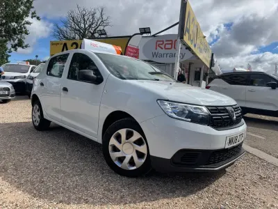 Used Dacia Sandero Ambiance 2018 White Hatchback