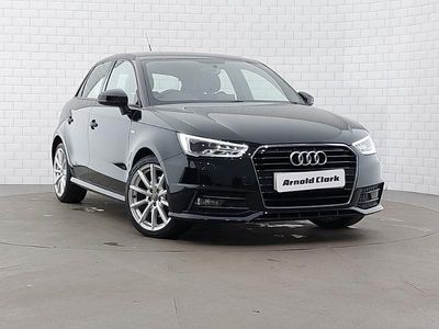 Used Audi A1 S-Line 116 HP (85 kW) 2018 Black Hatchback