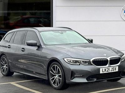 Used BMW 320 Sport Line 181 HP (133 kW) 2021 Grey Estate