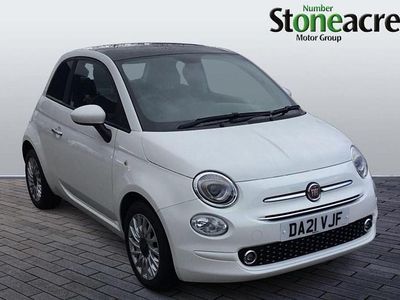 White Used 2021 Fiat 500 Lounge Hatchback | £8,900 (Good price)
