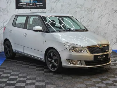 Used Skoda Fabia GreenLine 75 HP (55 kW) 2012 Silver Hatchback