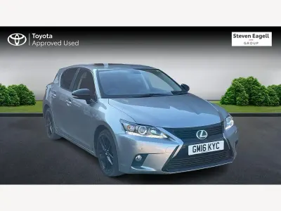 Used Lexus CT200h Sport Line 136 HP (100 kW) 2016 Silver Hatchback