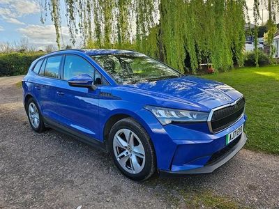 Used Skoda Enyaq iV ecoSuite 131 kW (179 HP) 2022 Blue SUV