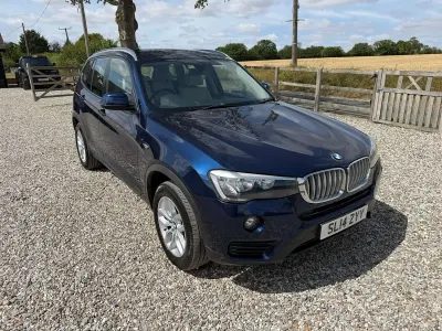 Used BMW X3 Luxury Line 2014 Blue SUV