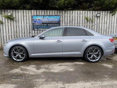 Used Audi A4 2017 Silver Sedan
