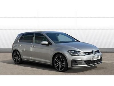 Used VW Golf VII GTD 184 HP (135 kW) 2018 Silver Hatchback