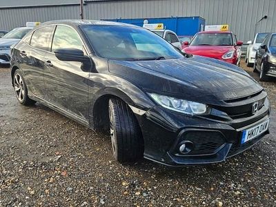 Black Used 2017 Honda Civic SR Hatchback | £8,995 (A bit pricey)