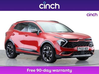 Red Used 2022 Kia Sportage GT-Line SUV | £22,699 (Good price)