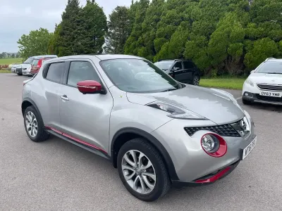 Used Nissan Juke Tekna 117 HP (86 kW) 2016 Silver SUV