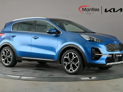 Used Kia Sportage GT-Line S 134 HP (98 kW) 2021 Blue SUV