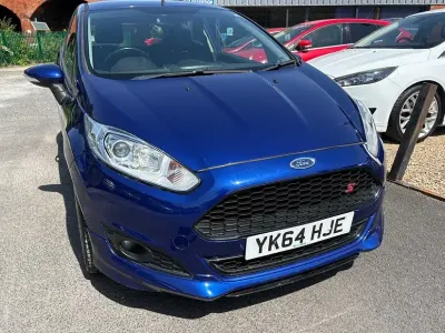 Used Ford Fiesta Zetec 125 HP (91 kW) 2014 Blue Hatchback
