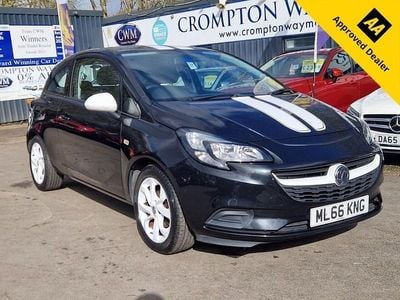 Used Vauxhall Corsa 75 HP (55 kW) 2016 Black Hatchback