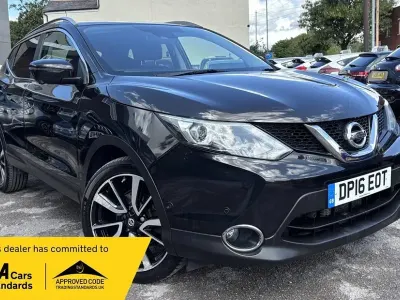 Used Nissan Qashqai Tekna 2016 Black SUV