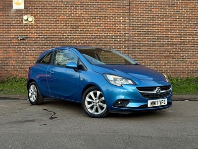 Used Vauxhall Corsa S 90 HP (66 kW) 2017 Blue Hatchback