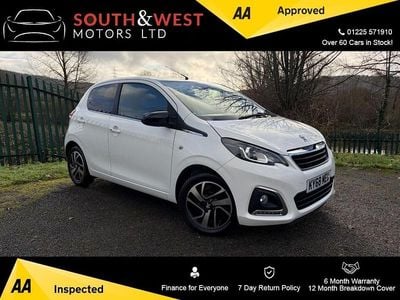 White Used 2018 Peugeot 108 Allure Hatchback | £6,555 (Fair price)