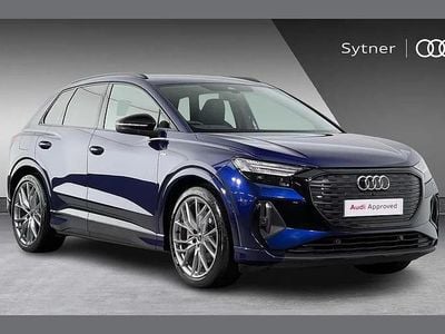 Blue Used 2024 Audi Q4 e-tron Comfort SUV | £34,750 (Fair price)