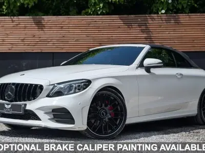 Used Mercedes C300 AMG Line Premium 2019 White Cabriolet