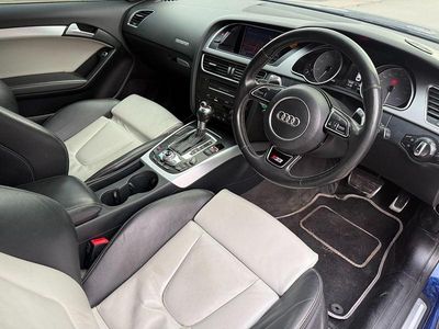 Used Audi S5 Comfort 333 HP (244 kW) 2014 Blue Coupe