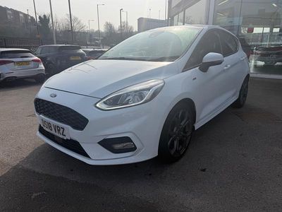 Used Ford Fiesta ST-Line 2018 White Hatchback