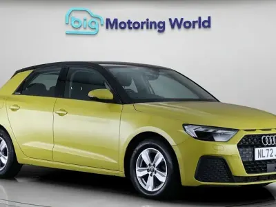 Used Audi A1 Sportback 110 HP (80 kW) 2022 Yellow Hatchback