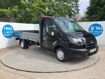 Used Ford Transit 130 HP (95 kW) 2022 Black Cabriolet
