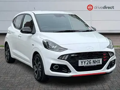 New Hyundai i10 N Line 90 HP (66 kW) 2026 White Hatchback