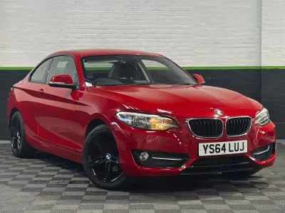 Used BMW 218 Sport Line 2014 Red Coupe