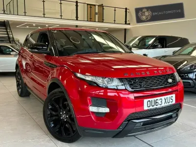 Used Land Rover Range Rover evoque Dynamic 190 HP (139 kW) 2013 Red SUV
