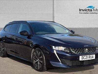 Used Peugeot 508 GT-line 180 HP (132 kW) 2021 Twilight blue Estate