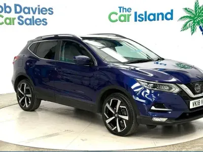 Used Nissan Qashqai Tekna 110 HP (80 kW) 2018 Blue SUV