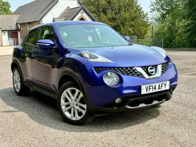 Used Nissan Juke Tekna 110 HP (80 kW) 2014 Blue SUV