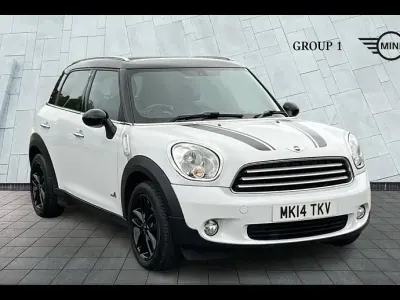 Used Mini Cooper Countryman Chili 122 HP (89 kW) 2014 Light white SUV