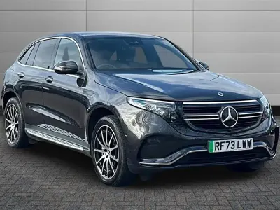 Usado Mercedes EQC400 AMG line 300 kW (408 HP) 2023 Cinzento SUV