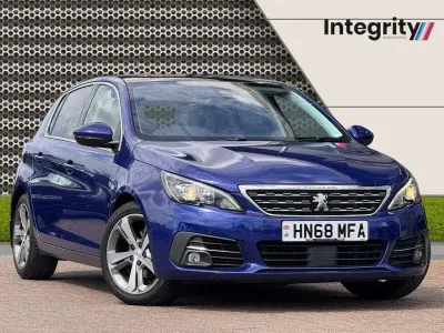 Used Peugeot 308 S 130 HP (95 kW) 2019 Blue Hatchback